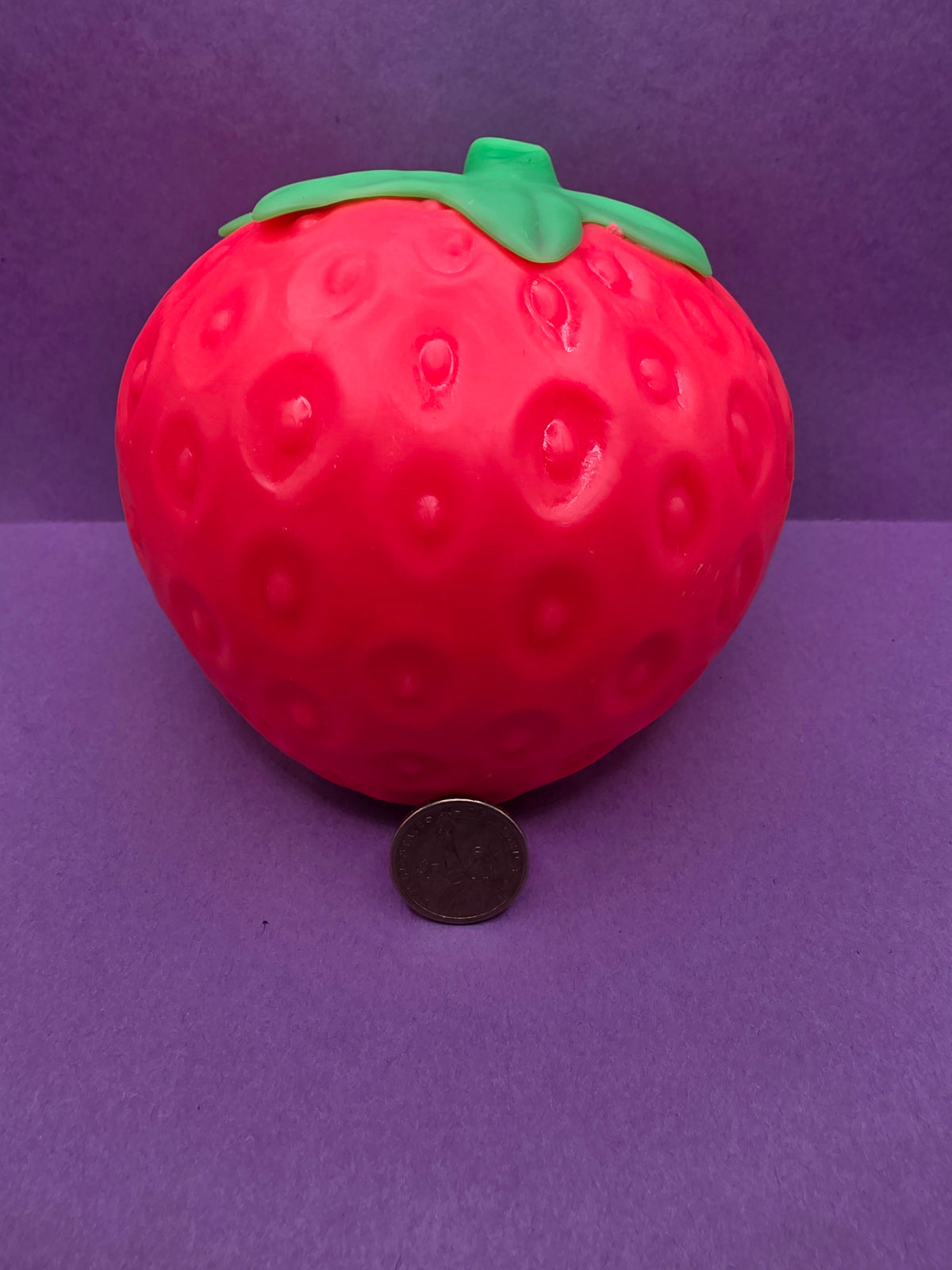 Jumbo Red Strawberry Squishy
