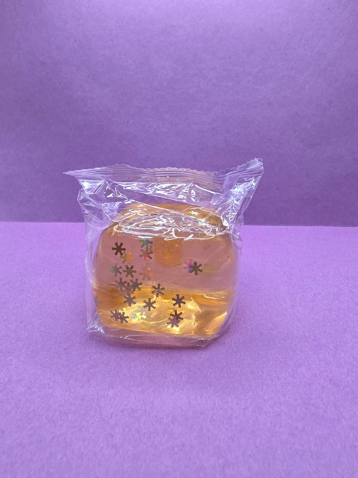 Yellow Cube Squishy